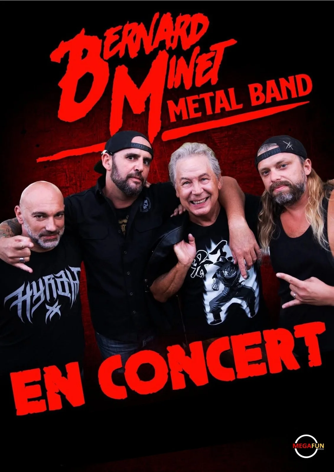 BERNARD MINET ET LE METAL BAND